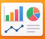 Analytics dashboard icon